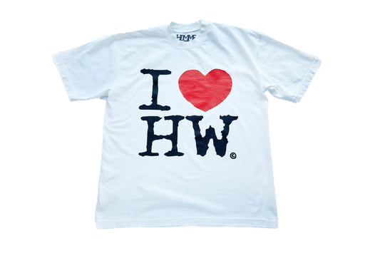 I Love HW Tee (White)