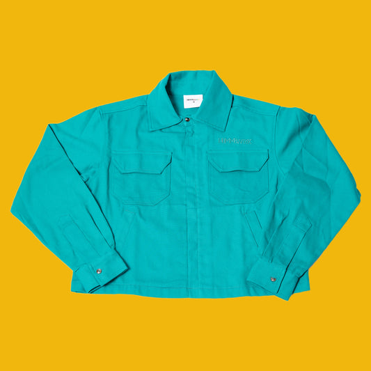 Pencil Suit Jacket (Teal)