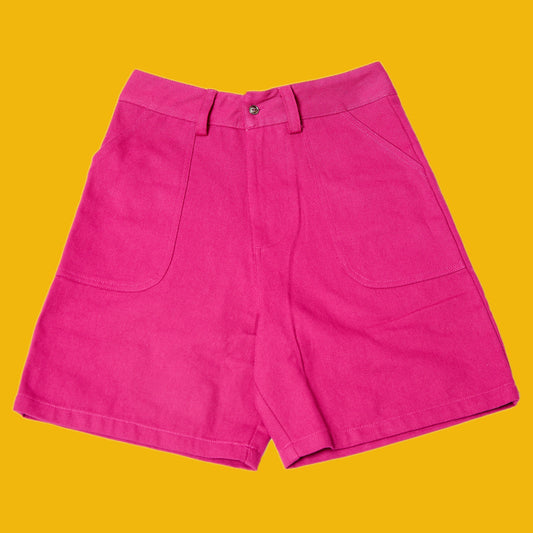 Pencil Suit Shorts (Pink)