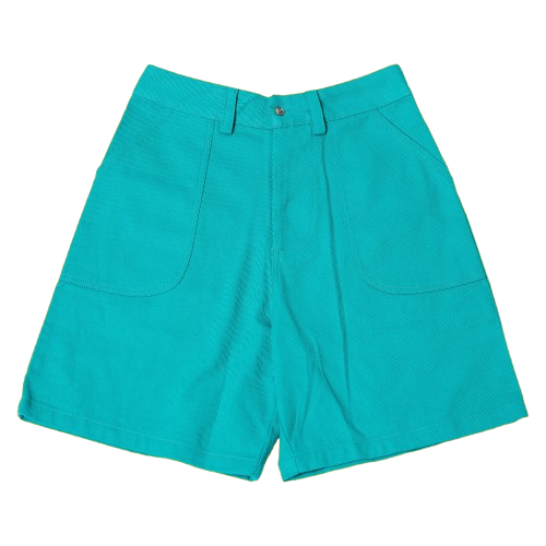 Pencil Suit Shorts (Teal)